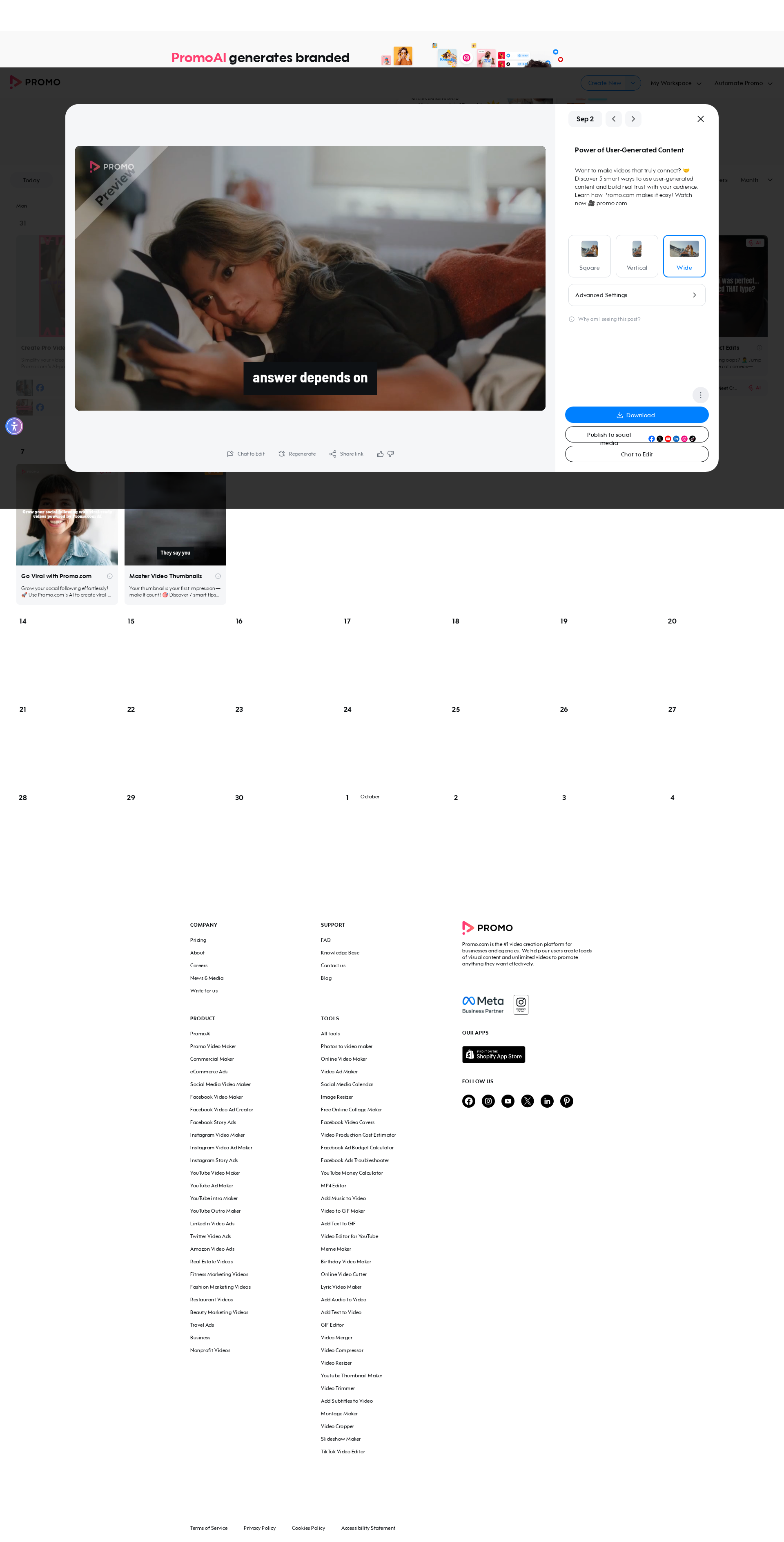 Test failure screenshot